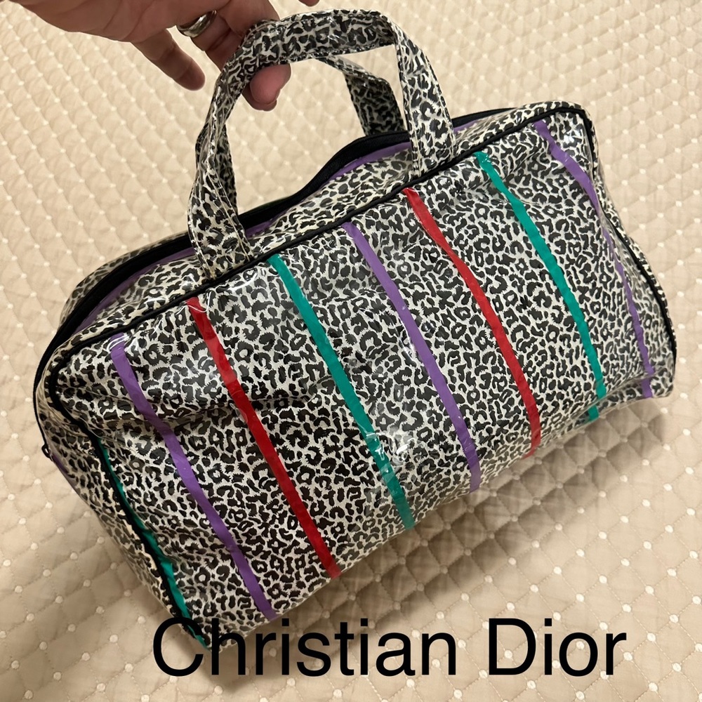 Vintage Dior Sacs De Beaute toiletries cosmetics bag